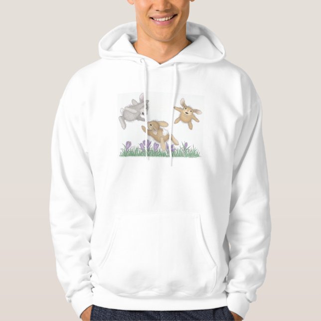 HappyHoppers® Hooded tröja Sweatshirt (Framsida)