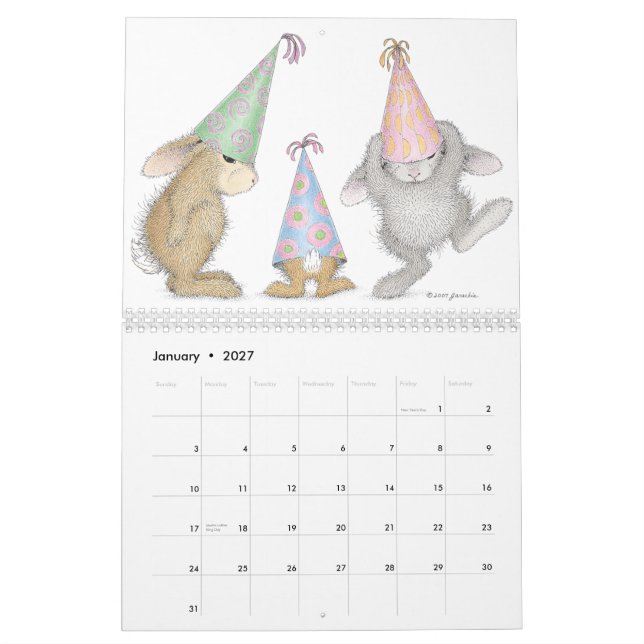HappyHoppers® kalender (Jan 2027)
