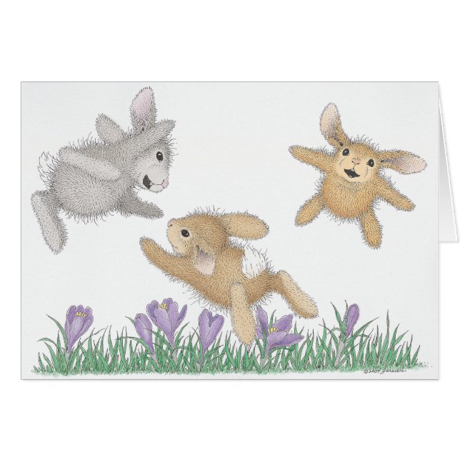 HappyHoppers® kort (Framsidan Horizontal)