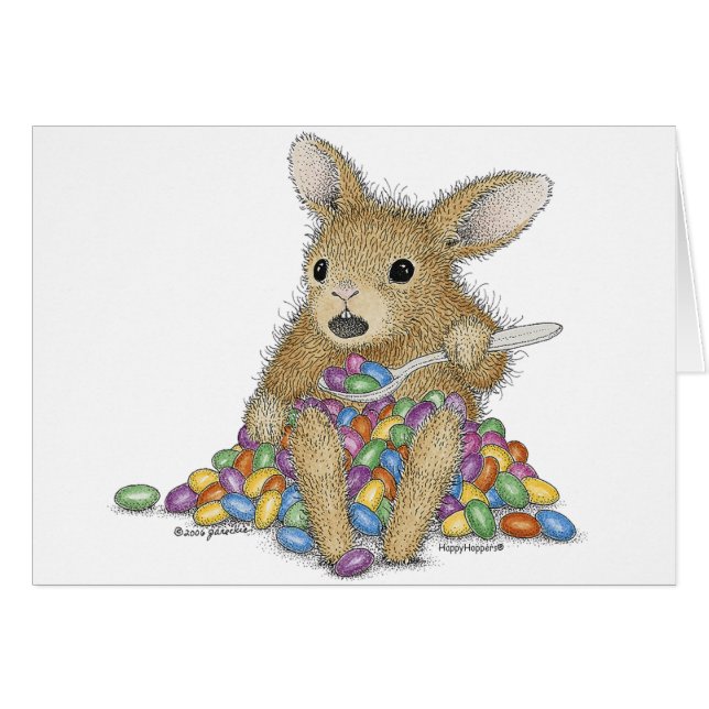 HappyHoppers® kort (Framsidan Horizontal)