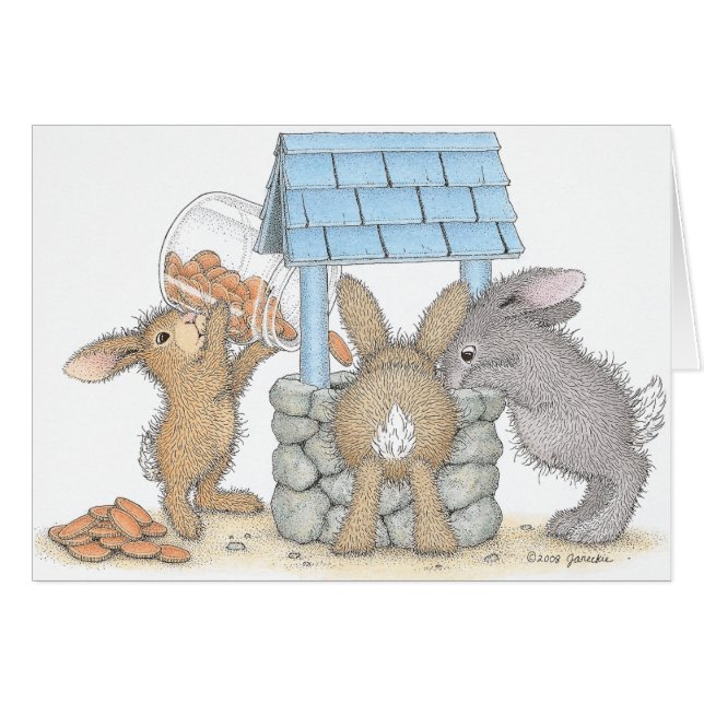 HappyHoppers® kort (Framsidan Horizontal)