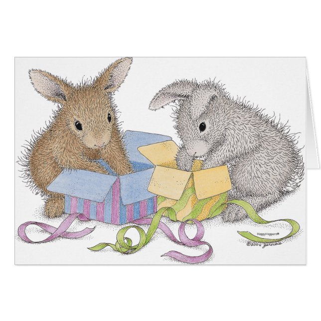 HappyHoppers® kort (Framsidan Horizontal)