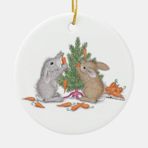 HappyHoppers® prydnad Julgransprydnad Keramik