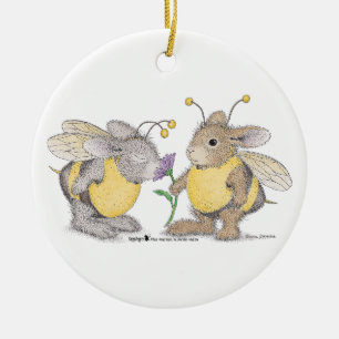 HappyHoppers® prydnad Julgransprydnad Keramik
