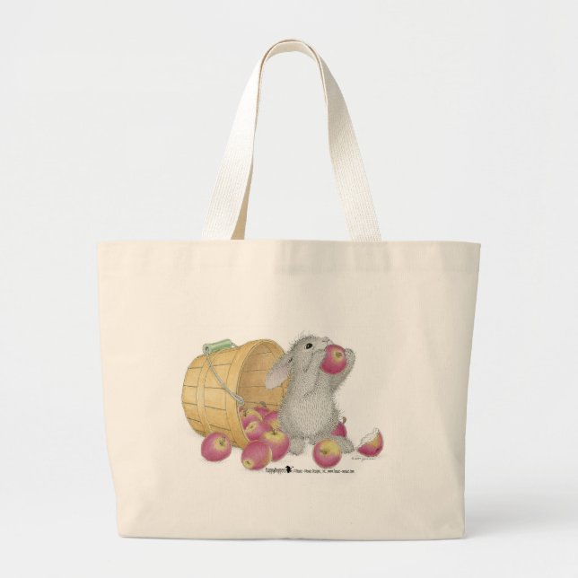 HappyHoppers® tote bags Jumbo Tygkasse (Framsidan)