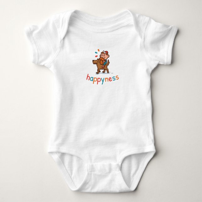 Happyness T Shirt (Framsida)