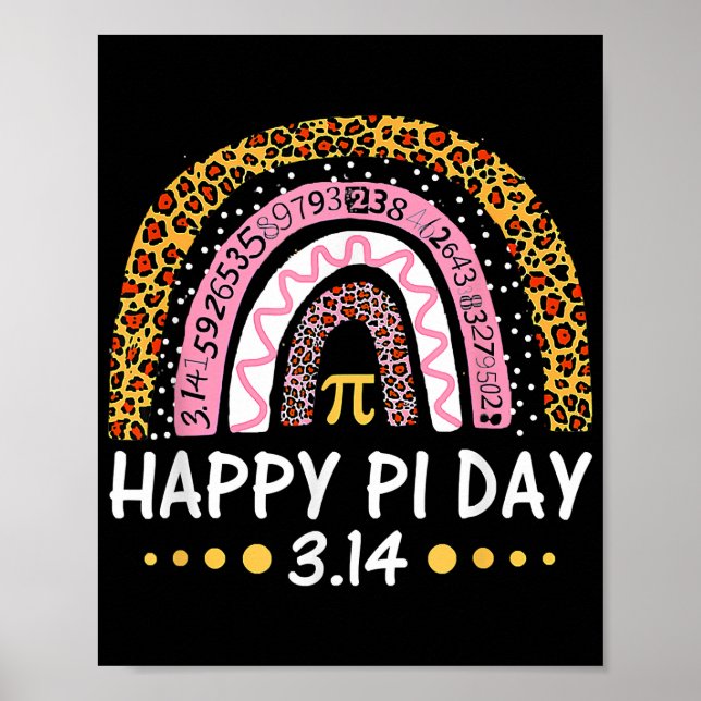 Happys Pi Day Mathemthemema Math Teacher Gift Poster (Framsidan)