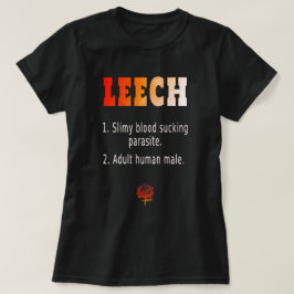 HappyWorkT LEECH DEFINITION FEMINIST HALLOWEEN T Shirt
