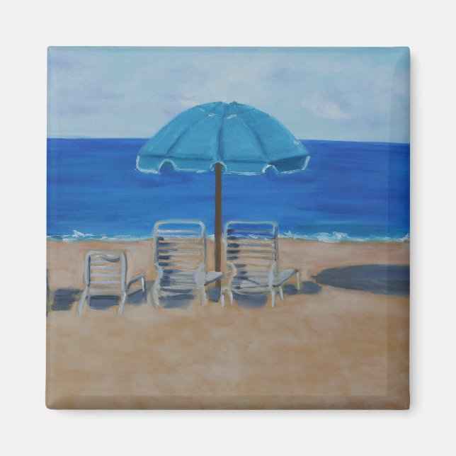 "Hapuna Beach Hawaii" Magnet (Framsidan)