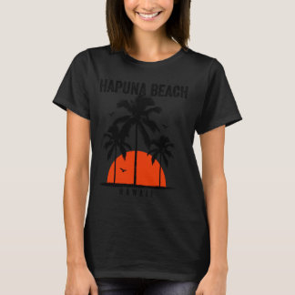 Hapuna Beach Hawaii Surfing Surfboarding T Shirt