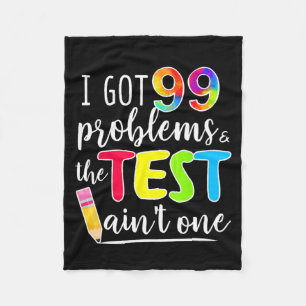 Har 99 Problem med testdag för lärare Fleecefilt