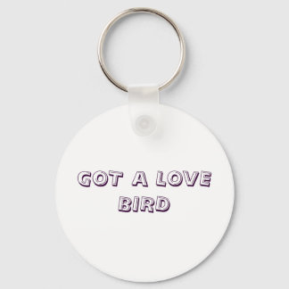 HAR A LOVE BIRD NYCKELRING