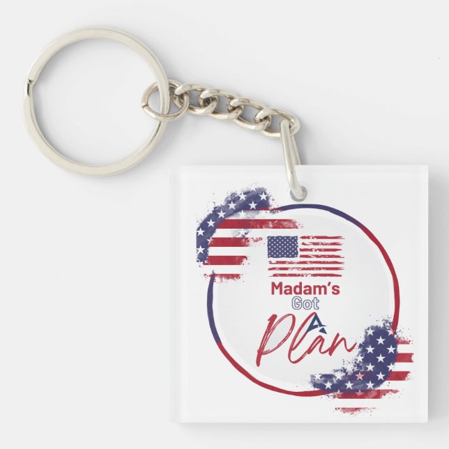 Har A Plan American Elections Keychain (Framsidan)