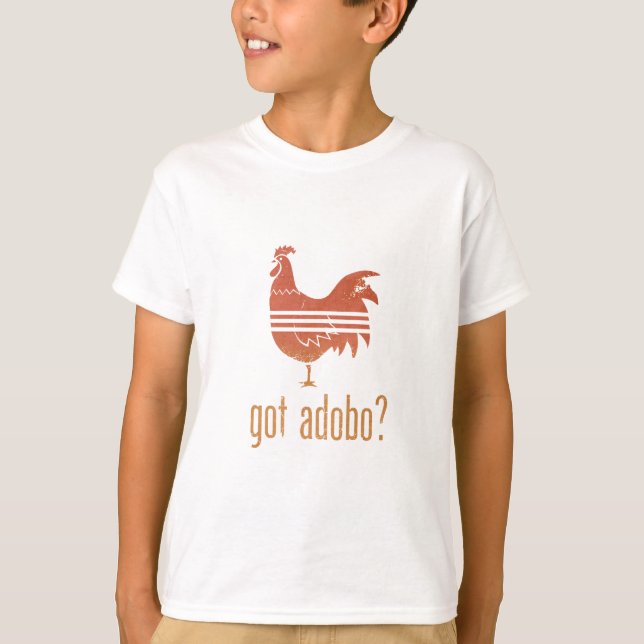 Har Adobo? T Shirt (Framsida)