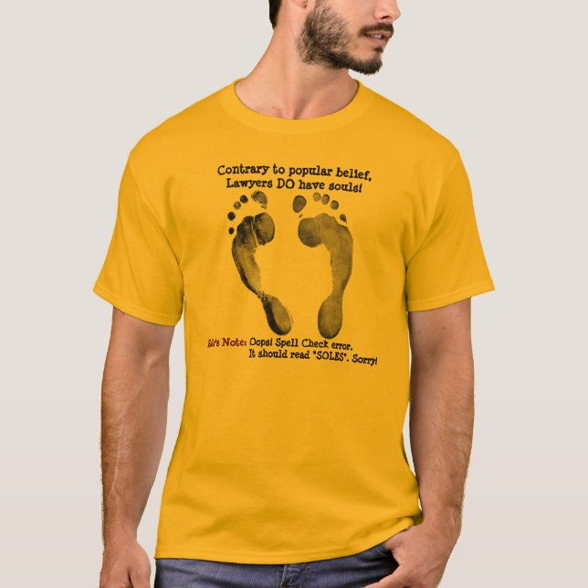 Har advokater Souls? Tee (Framsida)
