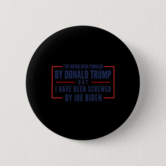 Har aldrig blivit uppstoppad av Donald Trump men s Knapp (Framsida)