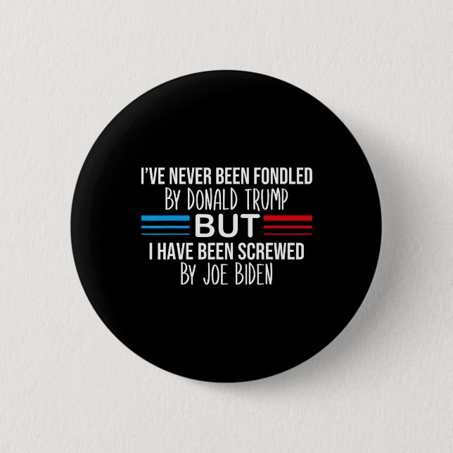 Har aldrig blivit uppstoppad av Donald Trump men s Knapp (Framsida)