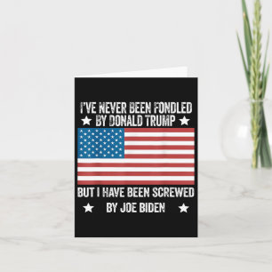 Har aldrig blivit uppstoppad av Donald Trump men s Kort