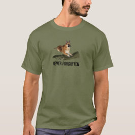 Har aldrig glömt att hedra militären T-Shirt