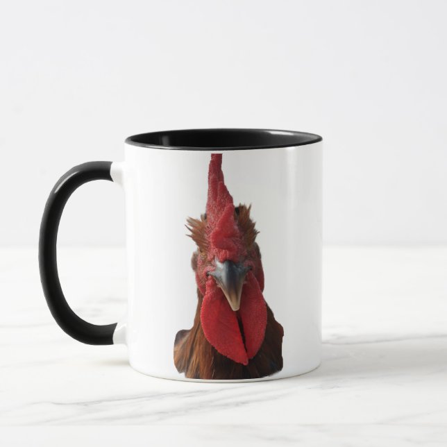 Har aldrig jagats av en Tupp och den visar kaffe Mugg (Vänster)