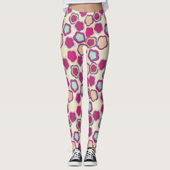 Har aldrig lovat dig en Blomsterträdgård Leggings (Framsida)