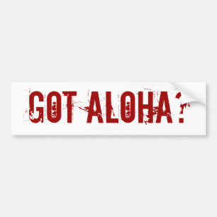 Har Aloha? bildekal