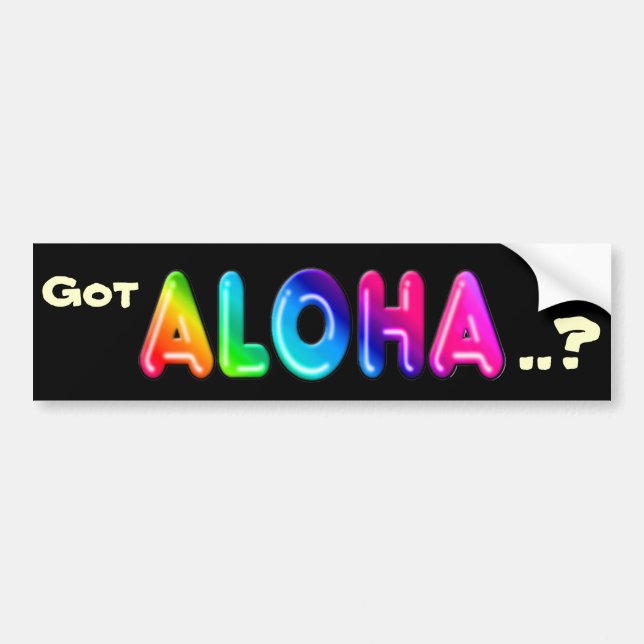 Har Aloha? Bildekal (Framsidan)