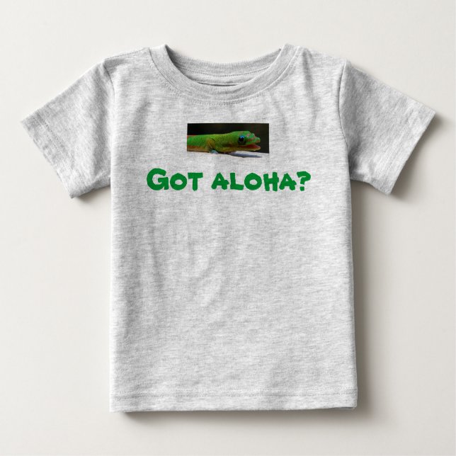 Har aloha? Hawaiian Baby T-shirt (Framsida)
