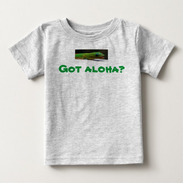 Har aloha? Hawaiian Baby Tröja (Framsida)