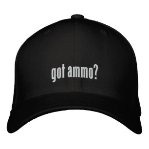 Har ammo? broderad keps