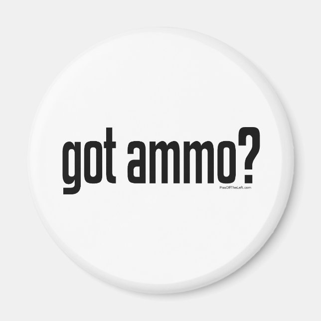 Har Ammo? Magnet (Framsidan)