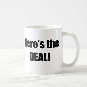Här är avtalet kaffemugg