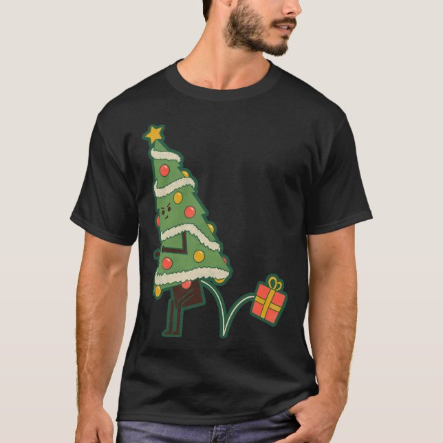 Här är din present t shirt (Framsida)