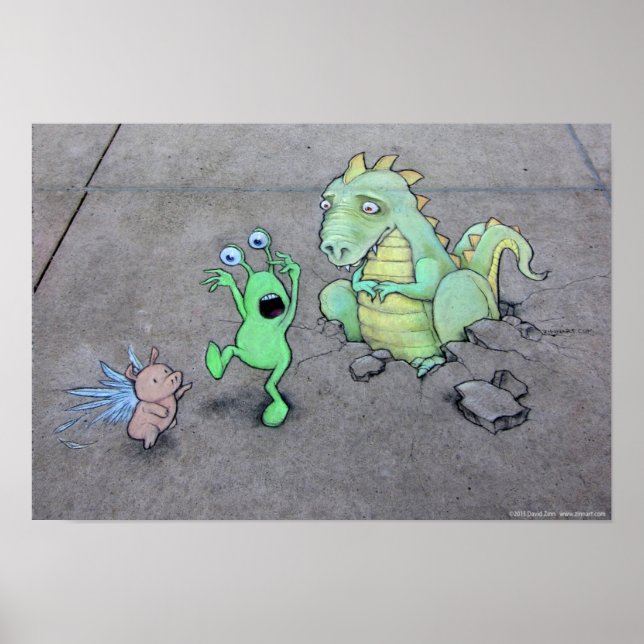 Här är Dragon Poster (Framsidan)