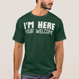 Här är du välkommen 3 t shirt