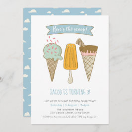 Här är en inbjudan till Scoop Ice-gräddningen