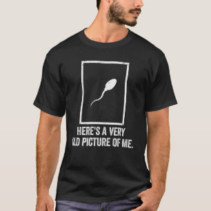 Här är en mycket gammal bild på mig rolig biologi t shirt