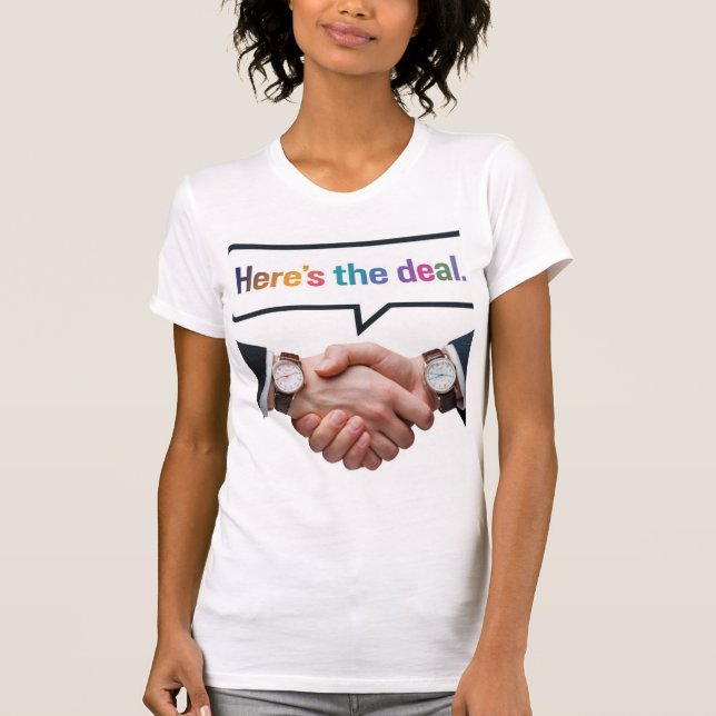 Här är erbjudandet t shirt (Framsida)