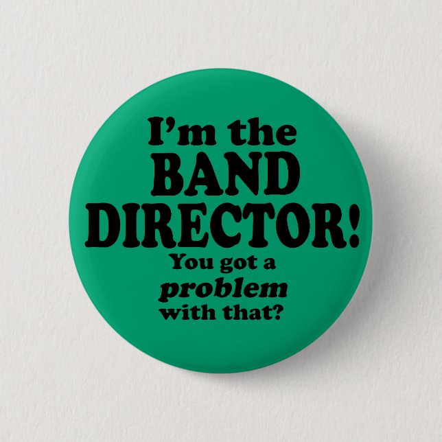 Har är ett problem med detta, Band Director Knapp (Framsida)