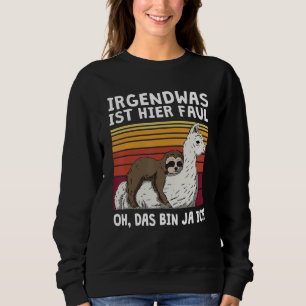 Här är Faul Das Tunna Ich Slotier Alpaca T Shirt