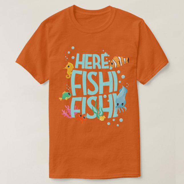 Här är Fishi Fishi T Shirt (Design framsida)