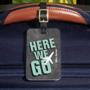 Här är flygplansresor bagagebricka