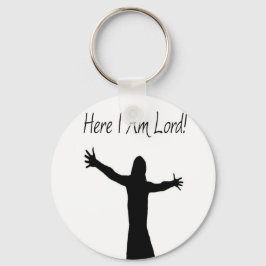 Här är jag herre nyckelring