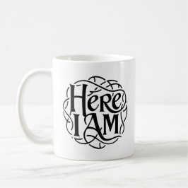 Här är jag kaffemugg