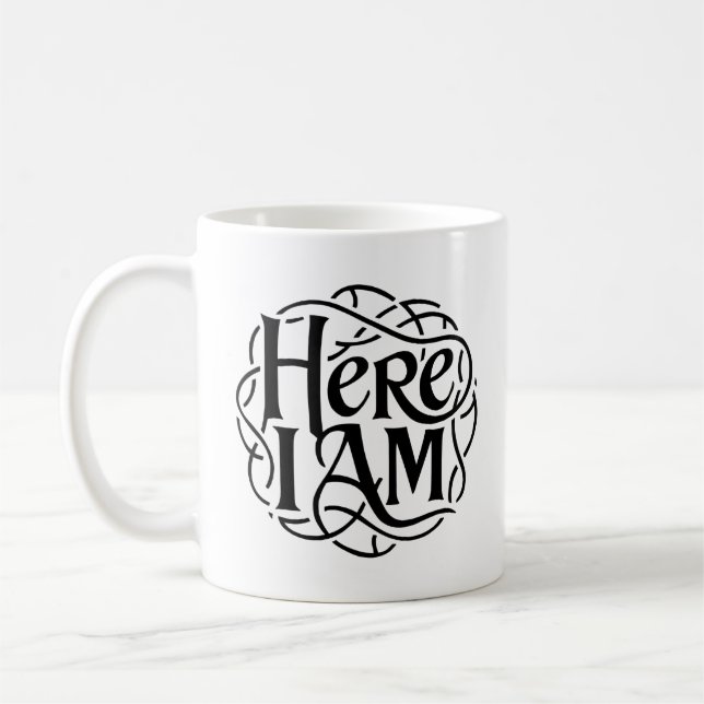 Här är jag kaffemugg (Vänster)
