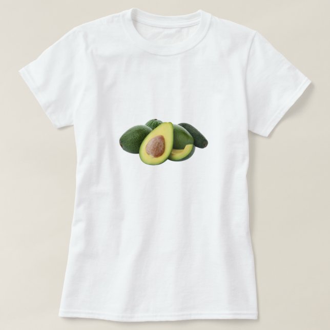 Här är jättebra avocado t shirt (Design framsida)