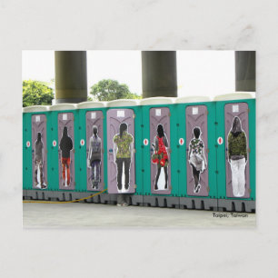 Här är John/Portable Toilets:) Vykort