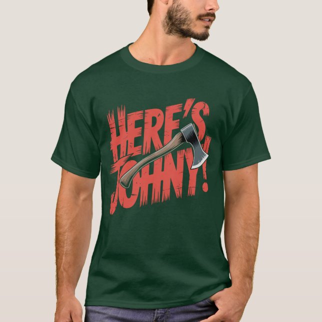 Här är Johnny T Shirt (Framsida)