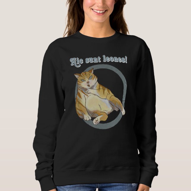 Här är lejon  t shirt (Framsida)
