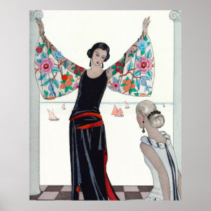 Här är min vingar - George Barbier Poster